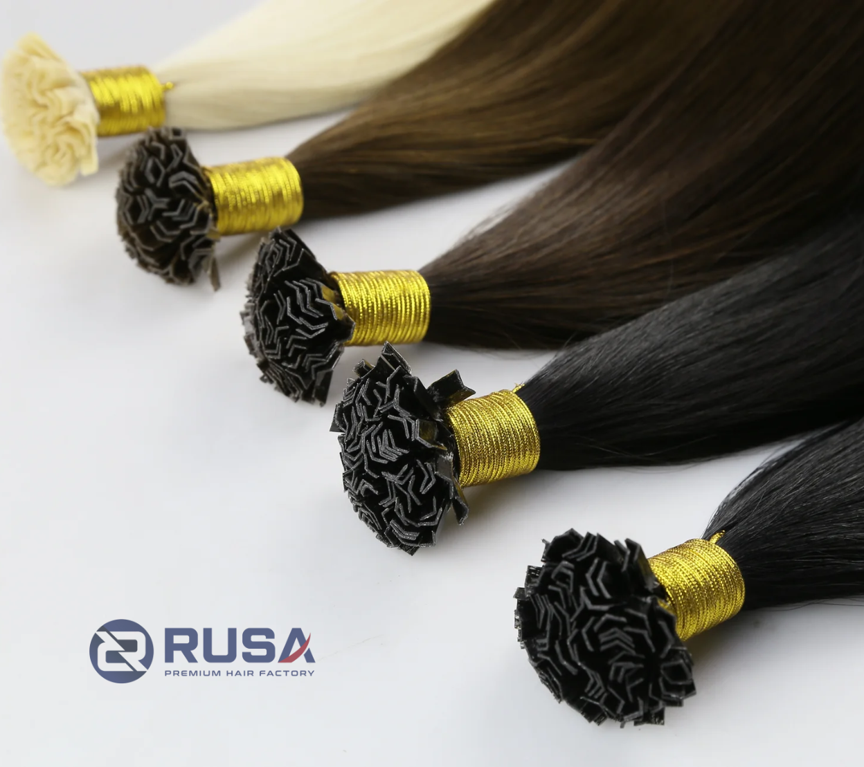 Straight V-Tip Hair Extensions 