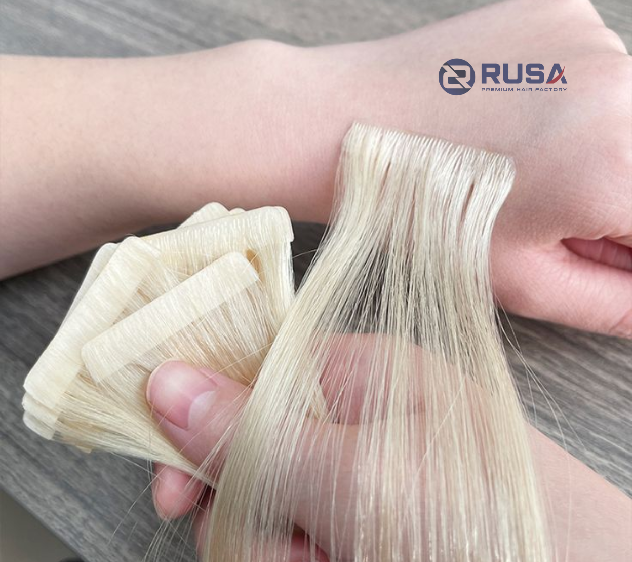 Straight Invisible Tape-in Hair Extensions 