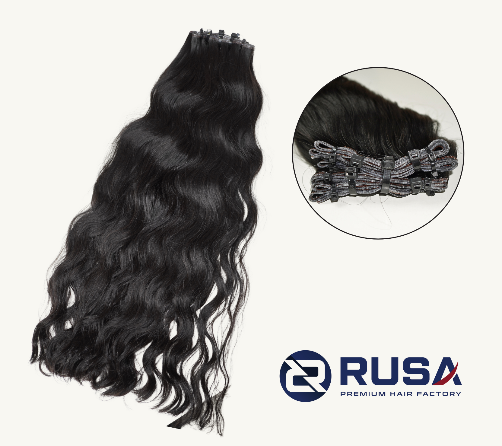 Natural Wavy Genius Weft Hair Extensions