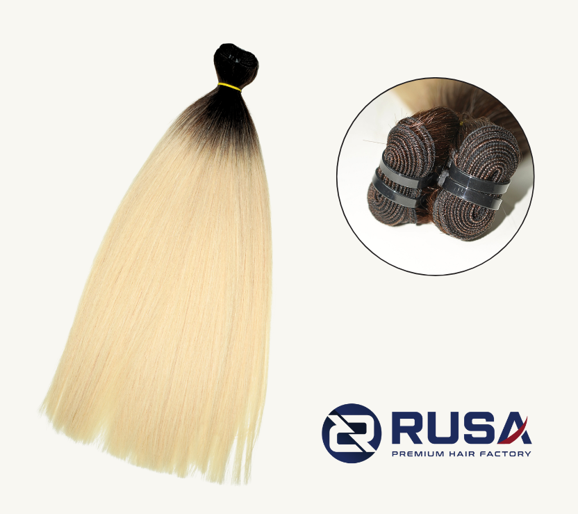 Straight Machine Weft Hair Extensions
