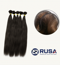 Straight Hand-tied Weft Hair Extensions