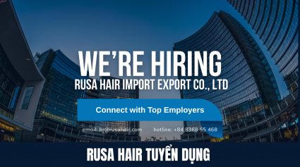Rusa Hair Tuyển Dụng: Cùng Chúng Tôi Kiến Tạo Tương Lai Ngành Tóc Quốc Tế.