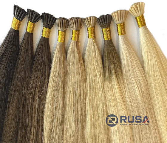 Straight I-Tip Hair Extensions 