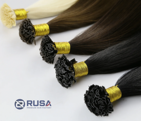 Straight V-Tip Hair Extensions 