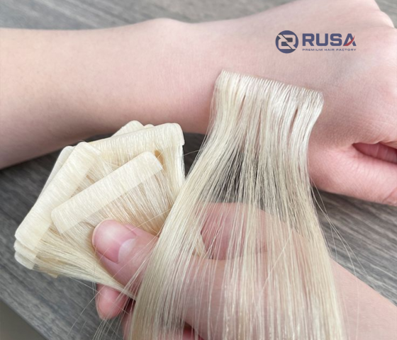 Straight Invisible Tape-in Hair Extensions 